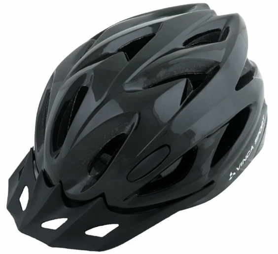 Шлем взрослый IN-MOLD Cool black