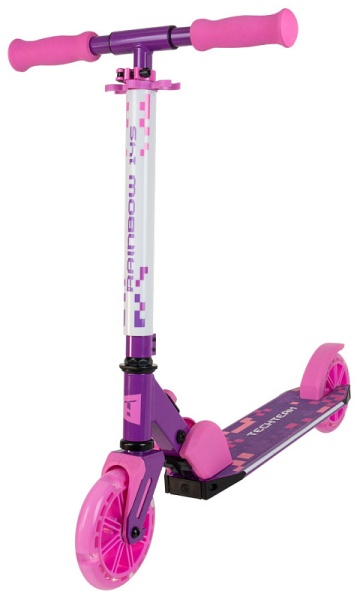 Самокат TechTeam Rainbow 145 purple/pink Самокат TechTeam Rainbow 145 purple/pink