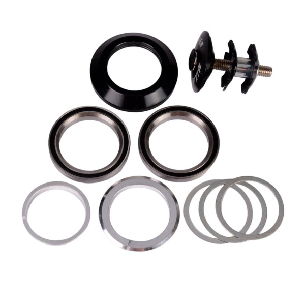 Рулевая колонка QLP-40B безрезьбовая, интегр., промподшипник 41мм/45"X45" размер стакана 1-1/8X28,6/