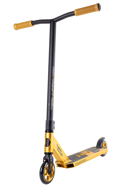 Самокат трюковой TechTeam Practic black-yellow