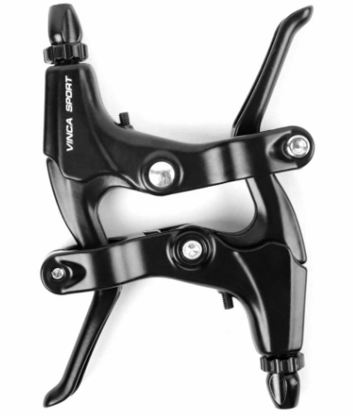 Тормозные ручки Vinca Sport 2пальца, vb51 материал - алюминий, черные