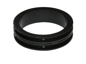 Кольцо проставочное Spacer-R 1-1/8"х10мм чёрное, алюминиевое