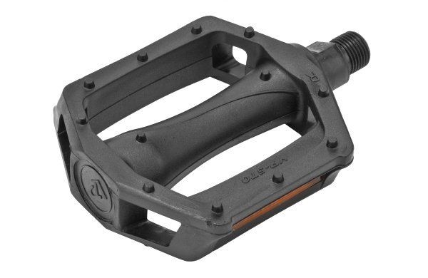 Педали VP-570 MTB  пласт., широкие, 80х90х24мм, с отражат. 316г