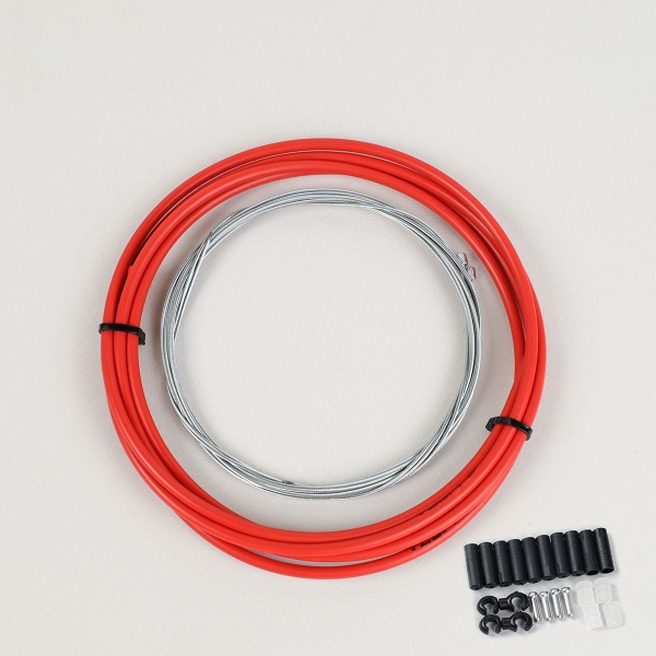 Комплект оплетки и тросов велосипеда на переключениеTOOPRE SCS-001 красный