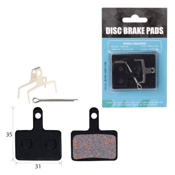 Тормозные колодки для диск. торм. керамические TOOPRE TP-01В