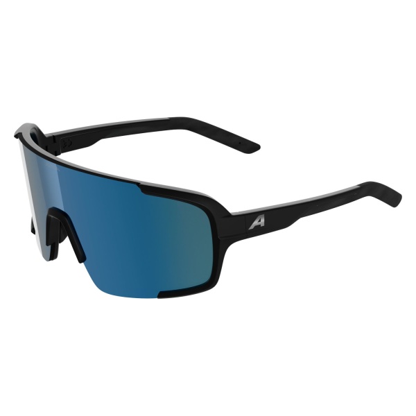Очки солнцезащитные Alpina Lumin Black Matt/blue Mirror Cat.3