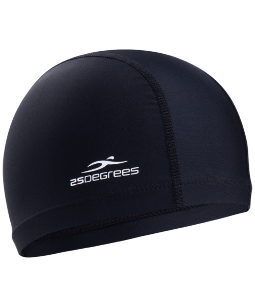 Шапочка для плавания 25DEGREES  Essence Black, полиамид, детский