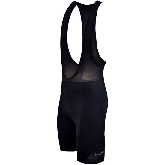 Велошорты Funkier Belluno C14 Men Pro 17 Panel Bib Shorts с лямками с памперсом, black