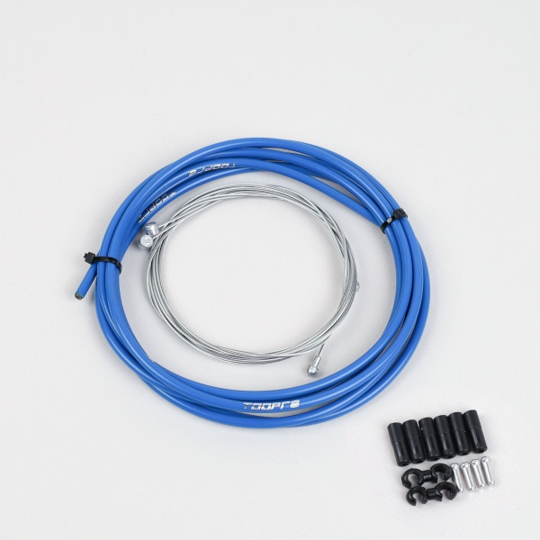 Комплект оплетки и тросов велосипеда на тормоз TOOPRE SCS-002 синий