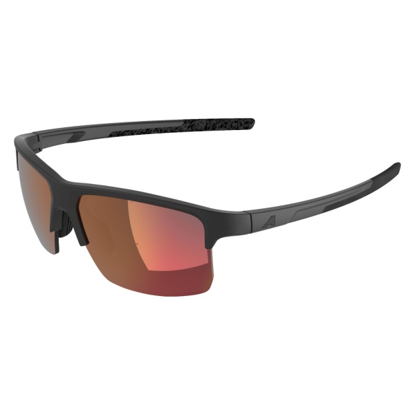 Очки солнцезащитные Alpina Eagle Q-Lite Black Matt/Red Mirror Cat.3
