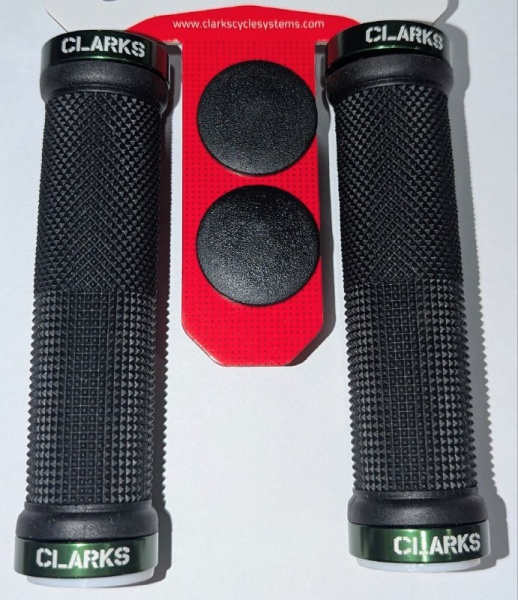 Грипсы Clarks CLO201 130мм black/green