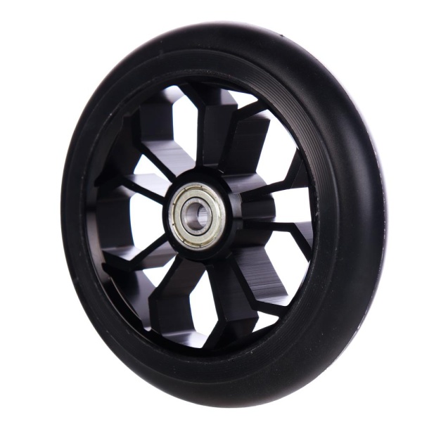 Колесо Comiron для трюк самоката PU 120 мм с подшипниками ABEC-9 черное Колесо Comiron для трюк самоката PU 120 мм с подшипниками ABEC-9 черное