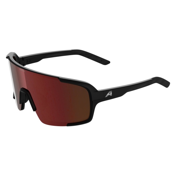 Очки солнцезащитные Alpina Lumin Black Matt/Red Mirror Cat.3
