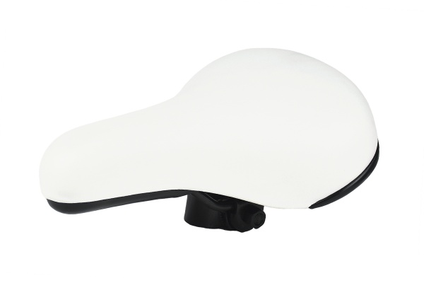 Седло KS-9056 MTB 260*205mm,суперкомфорт,эластомер,700гр,белое