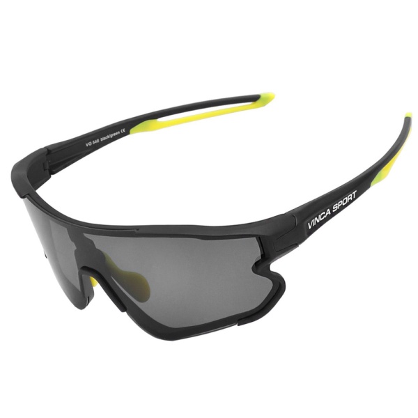 Очки солнцезащитные Vinca Sport VG 548 black/green