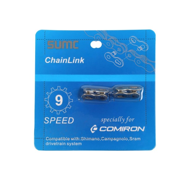 Замок цепи SUMC набор 2 комплекта для цепей на 9 speed