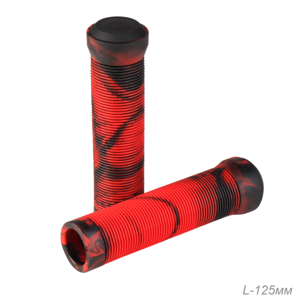 Грипсы 125 мм СMR red/black