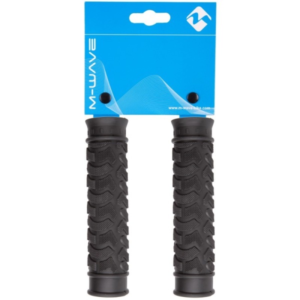 Ручки на руль M-Wave,120мм,  CLOUD TIRE 2, черн