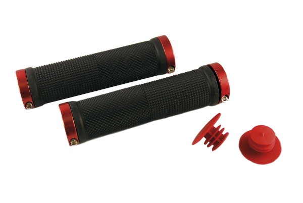 Грипсы Clarks CLO201 130мм black/red