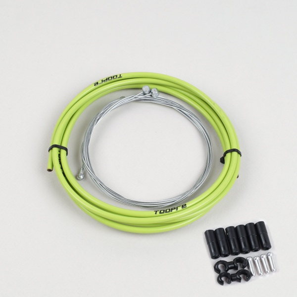 Комплект оплетки и тросов велосипеда на тормоз TOOPRE SCS-002 желтый 