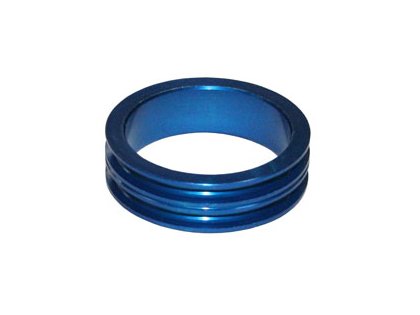 Кольцо проставочное Spacer-R 1-1/8"х10мм синее, алюминиевое 