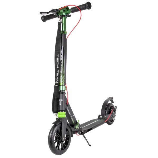 Самокат TechTeam City Scooter Disk green