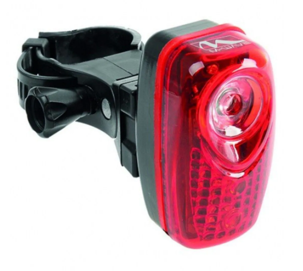 Фонарь M-Wave Helios 3.2 S, задний, 3д., повыш. ярк., 0,5W/2ф., вращ, красный, с батар.