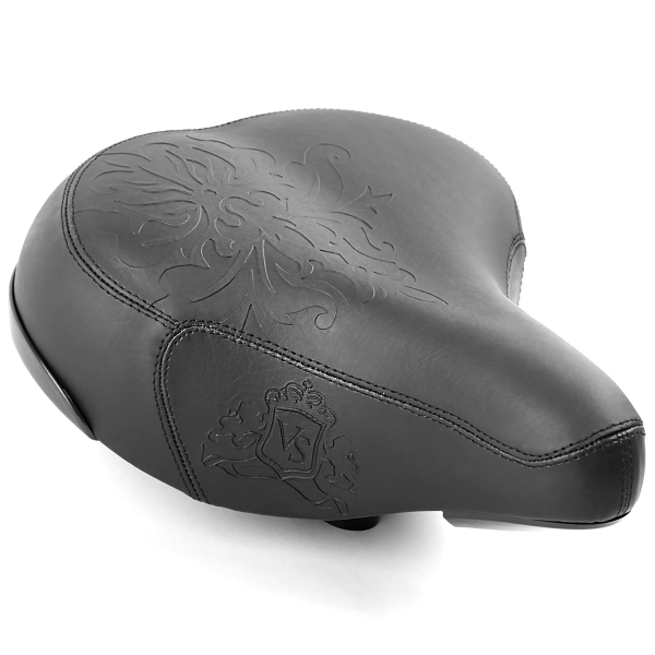 Седло Vinca Sport, Vintage комфорт., 260х230мм, royal lady black
