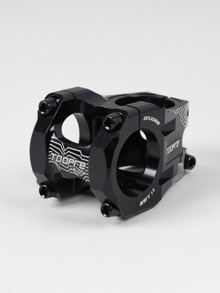 Вынос руля алюминиевый усиленный TOOPRE EXT-35: 45MM.x: 31,8 ММ. 6061 T6 black