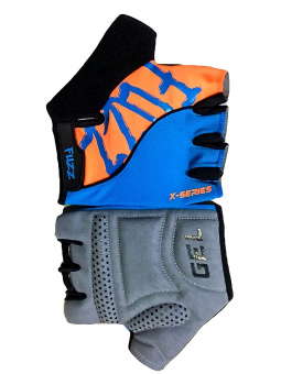 Перчатки Fuzz лайкра X-series blue/orange