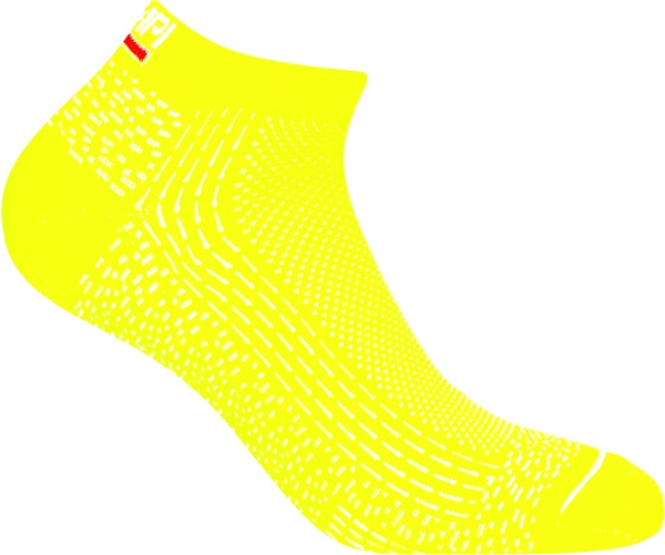 Носки Accapi 2022 Cycling Aec - Yellow Fluo/White