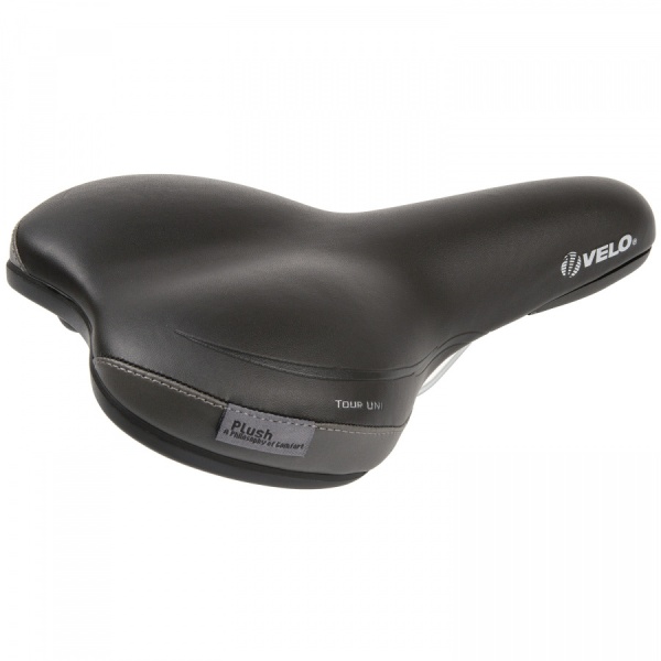 Седло Velo Plush tour uni, 261х161мм, анатом., D2, O-Zone Base Cut