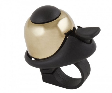Звонок M-wave алюм./пластик мини D=36мм gold