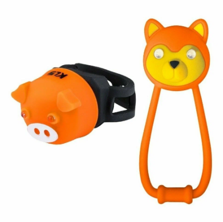 Комплект освещения Kellys Animal: TEDDY+PIGGY orange