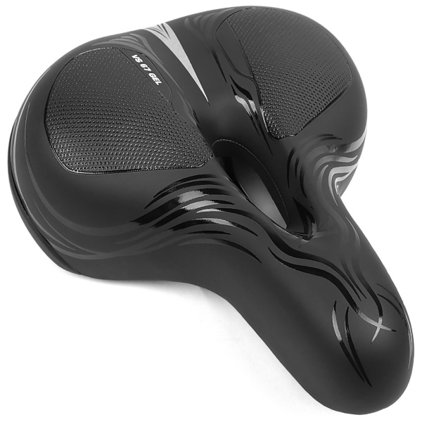 Седло Vinca Sport комфорт., 250х220мм, с гелем, черное