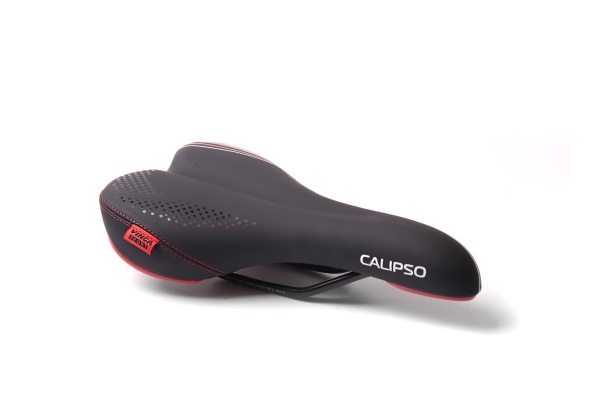 Седло Vinca Sport 260х160мм, европодвес, black/red