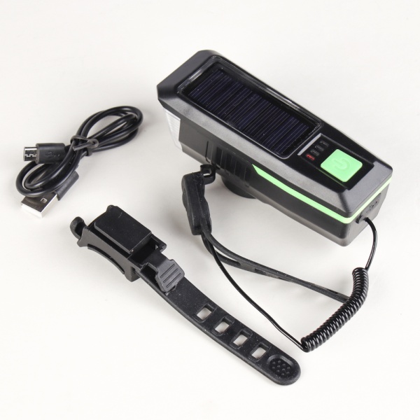 Фонарь передний Comiron Sun2 IPX4 350lm USB green