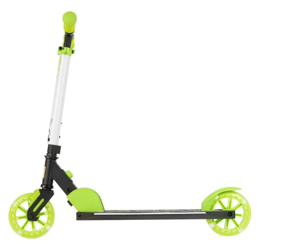Самокат TechTeam Rainbow 145 black/green  Самокат TechTeam Rainbow 145 black/green