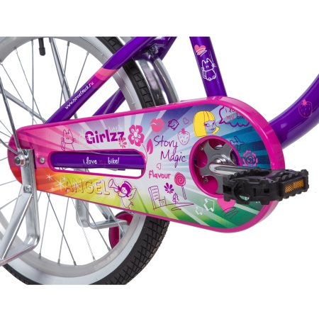 Велосипед Novatrack Little Girlzz 20 (2023)