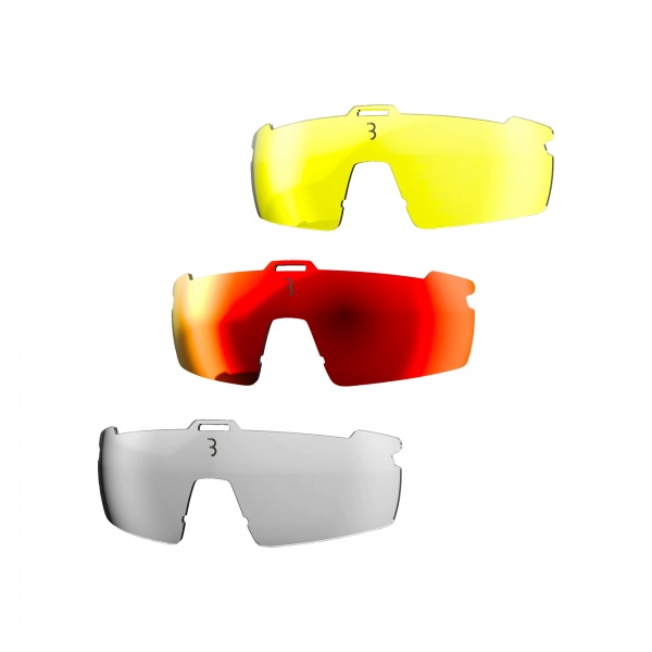 Очки BBB BSG-57 Avenger Metal Red/MLC Red + Yellow + Clear