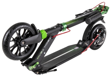Самокат TechTeam City Scooter Disk green