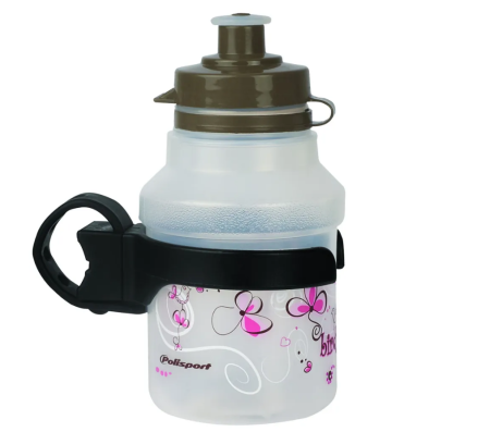 Комплект Polisport Lolipop p. XS шлем+фляга+флягодержатель 