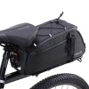 Сумка велосипедная на багажник ESLNF, основные отсеки на молнии, крепление velcro