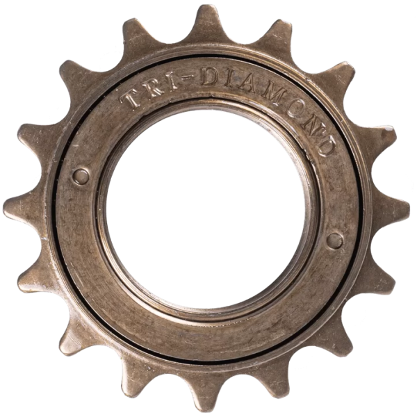 Трещотка 1/2"x1/8", 16 зубьев, резьба 1,375" x 24 tpi, сталь, цвет: бронзовый