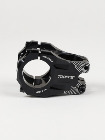 Вынос руля алюминиевый усиленный TOOPRE EXT-35: 45MM.x: 31,8 ММ. 6061 T6 black