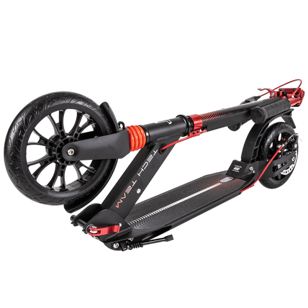 Самокат TechTeam City Scooter Disk red