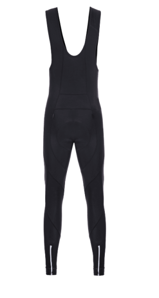 Велоштаны Funkier  Saluzzo B9 Winter Men Thermal Bib Tights с лямками, с памперсом, black