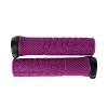 Грипсы 145 мм. эргономичные ENLEE Special Soft TPE+PP5 purple
