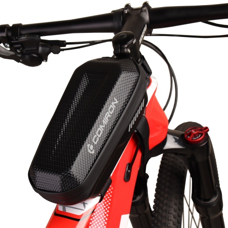 Сумка велосипедная на раму Comiron "SUNDUK", жёсткий EVA Hard Shell корпус, водонепроницаемая, 22.5x