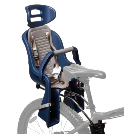 Кресло детское заднее Sunnywheel SW-BC-137, синие, с серой накладкой